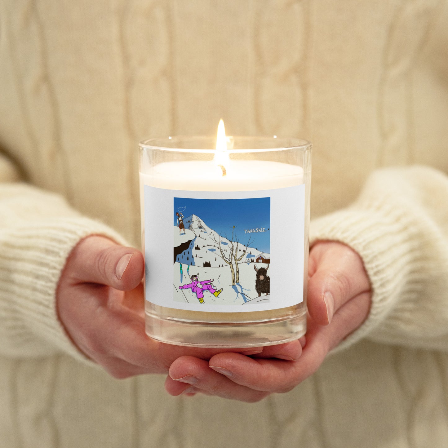 Yardsale Ski Candle