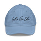Let's Go Ski- Youth baseball cap