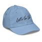 Let's Go Ski- Youth baseball cap